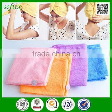 wholesale Dry Hat Cap Quick Drying spa dreams hair turban towel for girlfriend