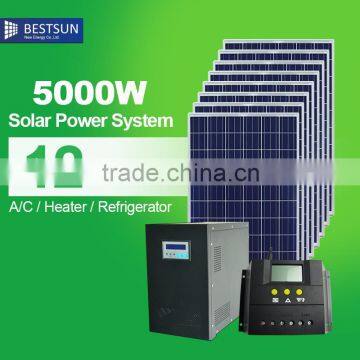 Bestsun pure sine wave power supply 5KVA 48V solar inverter for solar system