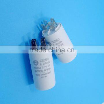 Water pump capacitor , CBB60 run capacitor