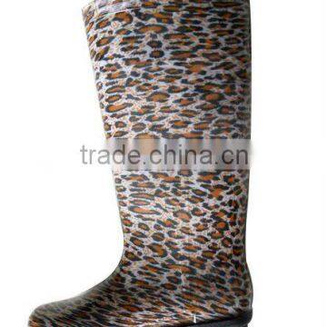 Hot Fashion Leopard Print Rain Boots