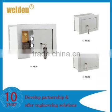 WELDON 2014 hot sale hidden wall safes and mini metal key safe box