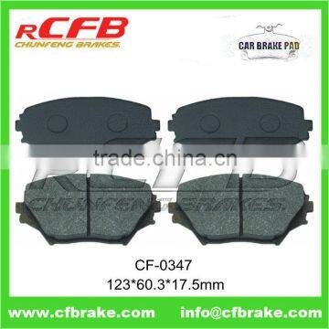 semi-metaliic car brake pad 04465-42130 for TOYOTA RAV4