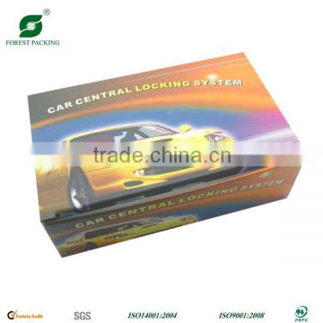 COLOR PRINTED CAR LOCKING SYSTEM PACKAGING BOX