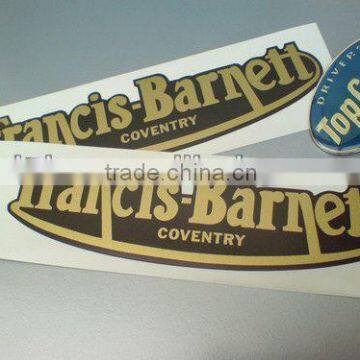 Competitive price and authentic quality car color vinyl sticker -- DH 15415