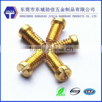 brass electrical screws