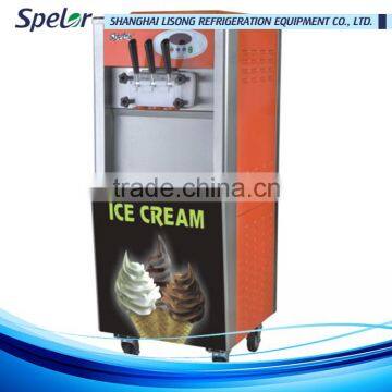 Fast commercial ice cream maker