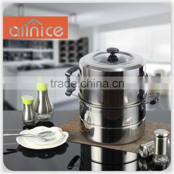 Allnice-Quality Big Capacity Stainless Steel Steam Stock Pot