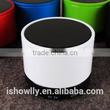 metal bluetooth speaker OEM order accepted