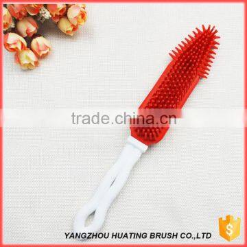 Pet brush for dog bathing massage