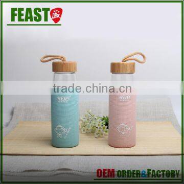 Wholesale Nice Design 500ml Drinking Glass Water Bottle Quality Choice