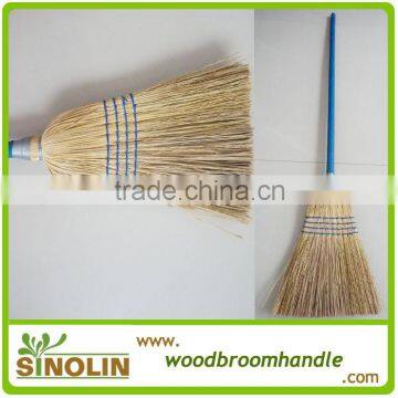 sorghum angel corn broom with wooden handle for sale