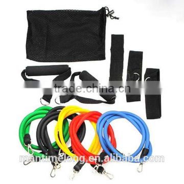 fitness resistance bands latex resistance bands 11pcs/set