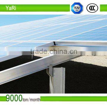 ground solar mounting system,concrete foundation solar panel bracket