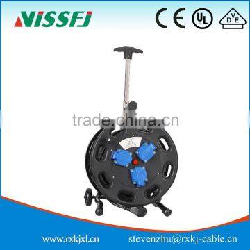 2016 Good Quality Plastic Cable Reel Drum Electric Retractable Cable Reel Industrial Cable Reel