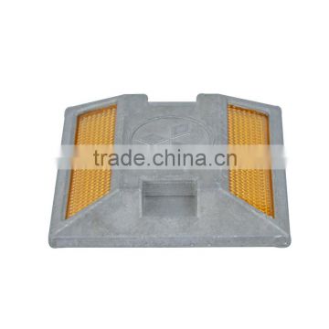 High Visible sand filled aluminum reflective road stud