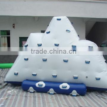 inflatable water rock climbing wall