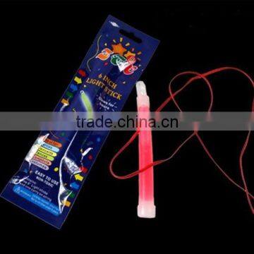 2015 Hot Selling Party Supplies 6 Inches Multicolor Chemical Glow Sticks