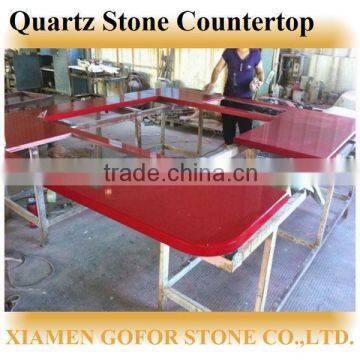 Red Rose Quartz Stone Countertop