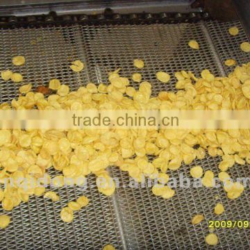 Breakfast cereal corn flakes production machine