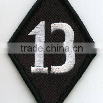 sew on embroidery letter patches for hat
