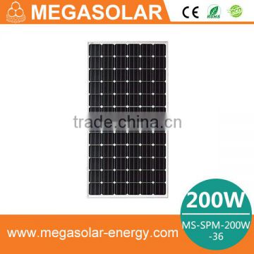 flexible solar panel 200w mono solar panel