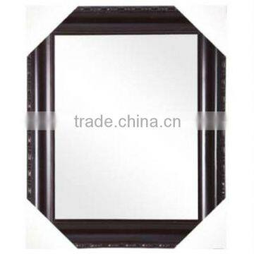 Mirror frame with beveled edge mirror