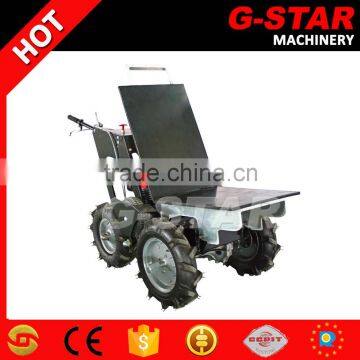 250kg Loading Gasoline Metal Bin Farm Wheeldriven Mini Dumper photo-3