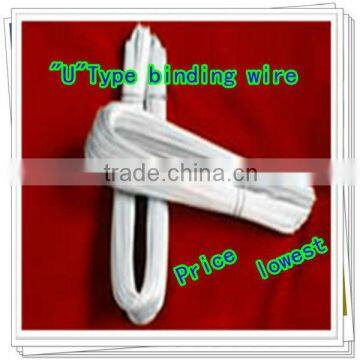 u type pvc coated iron wire-annealed iron wire-industry binding wire
