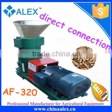 Large capacity direct connection type poultry feed pellet making machine