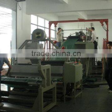 Plastic mosquito net making machine