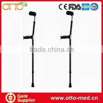 Aluminum walking elbow crutches