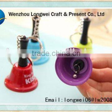 cute ring bell shaped key chain manufacturers/opel key chain