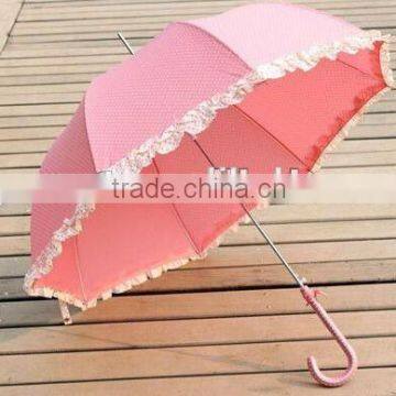 lace trim fancy design umbrella