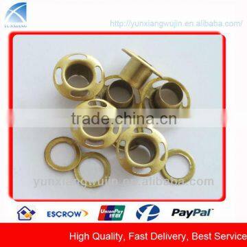 YX-15 decorative brass grommets eyelet for handbags