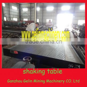 2014 factory price gold recovery shaking table with good quality