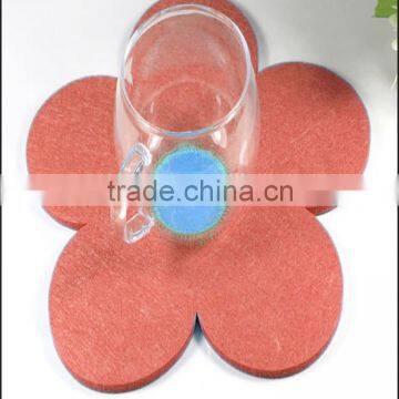 Felt Coasters, Five Petals