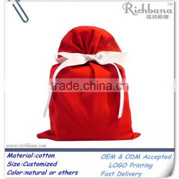 organic cotton bag for gift for promotion