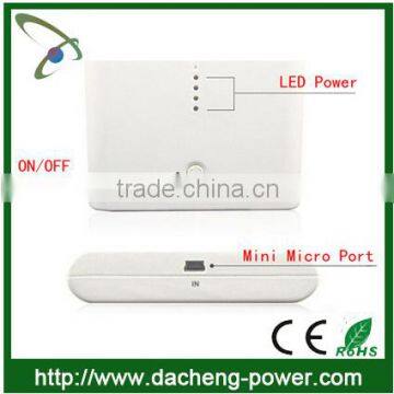 10000mah fast charging mobile power bank for smartphone with CE ROHS Certification