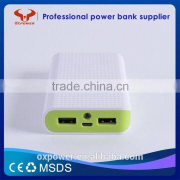 2016 Factory Cheapest Price Fast Charging Hot Sell High Capacity USB Portable 7800mah Power Bank photo-3