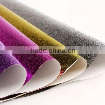 2015 new design and different color paperad hesive holographic paper