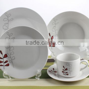 Factory directly supply 20pcs Porcelain Dinnerware/ Crockery dinner set