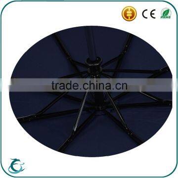 3 Folding Automatic 2 Layer Fabric Windproof Gift Advertising Rain Umbrella for Promotion photo-3