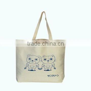 full printing canvas bag designer shopping bags custom made