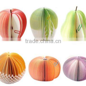 fruit memo pad/sticky note