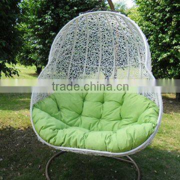 PE Rattan Outdoor Furniture Bird Hanging Chair