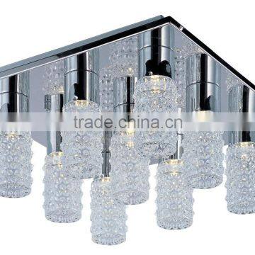 Modern led glass ceiling light