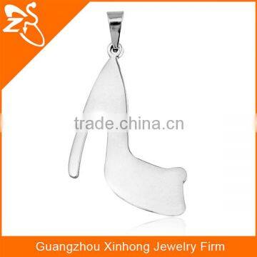 316L Stainless Steel Necklace With Special High-heeled Shoes Shaped Jewelry Pendant Necklace