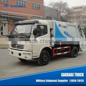 4x2 6m3 Capacity Small Compactor Garbage Truck