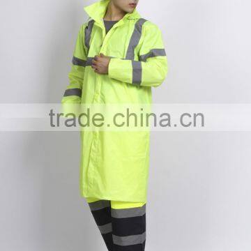 ZhongXu Waterproof and breathable high quality police reflective raincoats