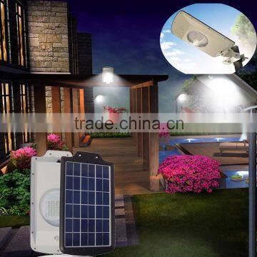 2016 Best Quality 5w Solar Light 64 Led 500 Lumens Solar Panel Outdoor Motion Sensor Light Trade Assurance Lights photo-2